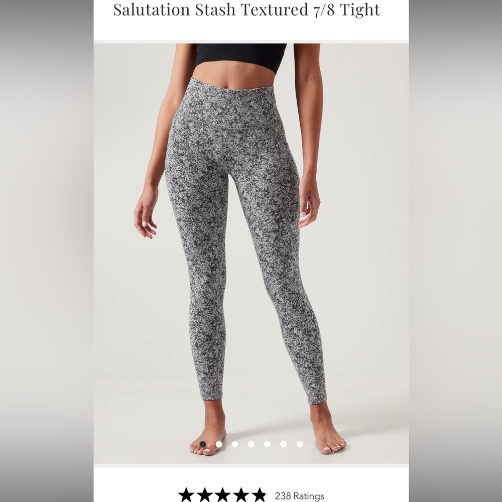 Athleta Salutation Stash Pocket 7/8 Tights